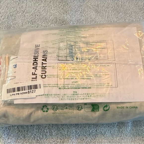 RYB home door curtain. W26” x L69”. Beige color. ￼ - Picture 6 of 6